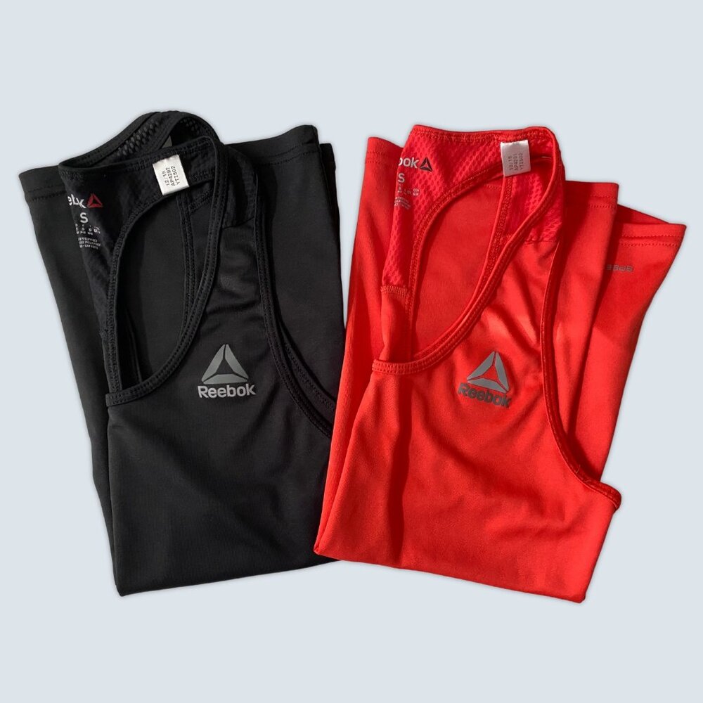 Reebok 2-Pack Speedwick Active Tank Tops Size S